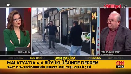 Malatya'da 4.6 büyüklüğünde deprem... 'Tipik bir artçı değil'