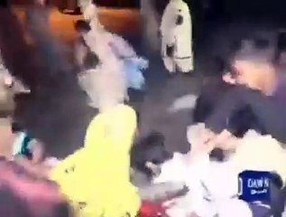Establishment brutality beating women & Children's