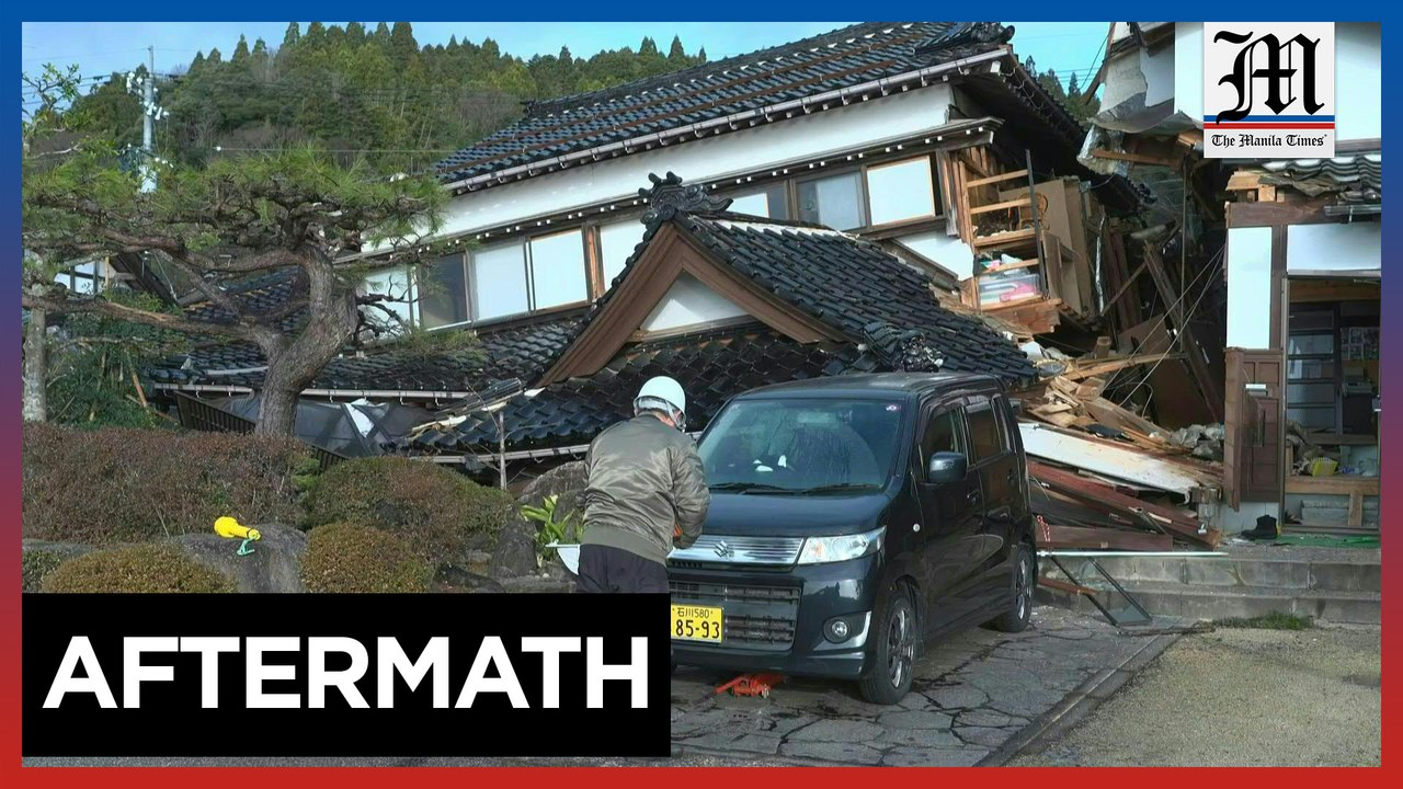 Japan quake claims dozens of lives, causes widespread damage