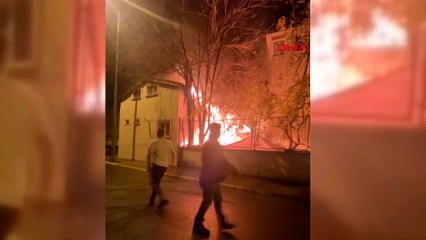 Sultanbeyli'de yatılı Kur'an  kursuda yangın