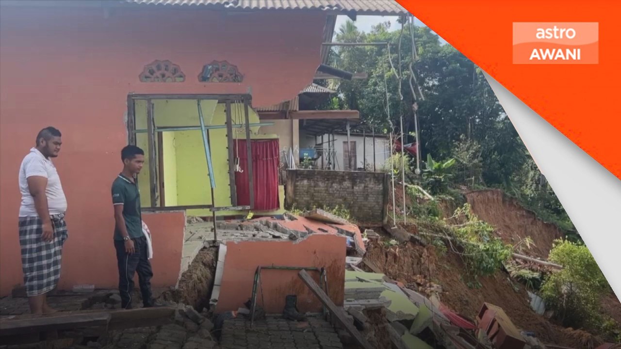 Tanah Runtuh: Dua kediaman baharu buat mangsa terjejas di FELDA Neram 2