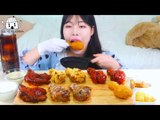 ASMR MUKBANG| Various Chicken Party(BBURINKLE, Seasoned, Roasting, Cheongyang pepper Mayonnaise)