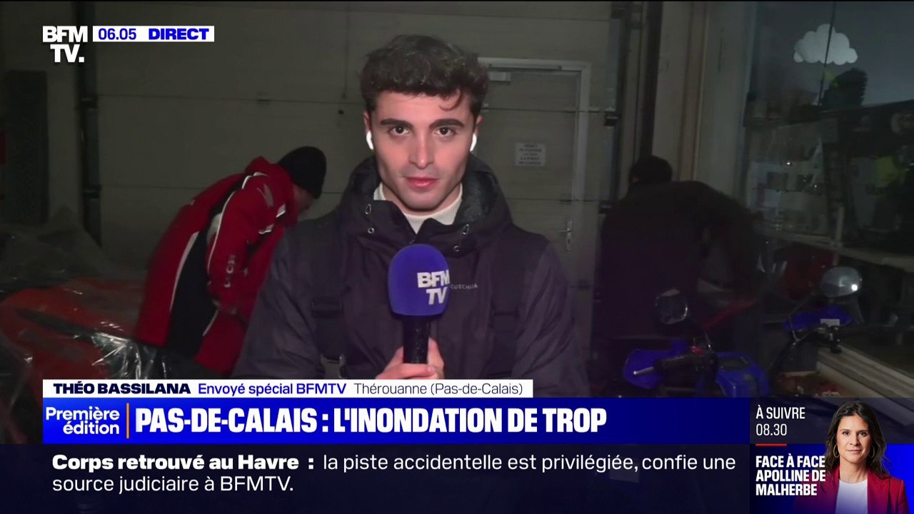 "C'est difficile, long et terrifiant parce qu'on n'a jamais connu ça": le désespoir de ces commerçants face aux inondations dans le Pas-de-Calais
