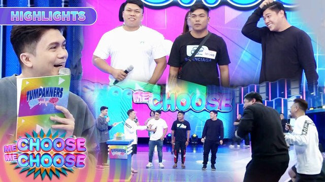 Jhong puts Pido beside his two look-alikes | Me Chooose Me Choose