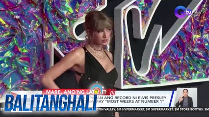 Taylor Swift, nalampasan ang record ni Elvis Presley bilang solo artist na may "Most Weeks at Number 1" sa Billboard 200 | BT