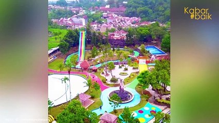 SANTA SEA WATER THEME PARK, MENGHADIRKAN KONSEP TEMATIK DENGAN KOLAM AIR HANGAT ALAMI