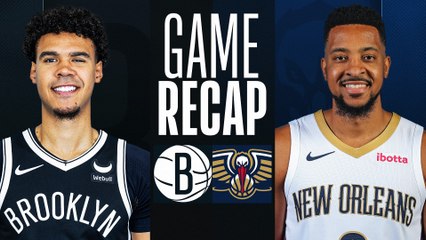 Game Recap: Pelicans 112, Nets 85