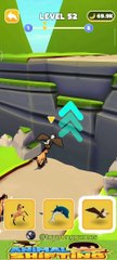 Level 52 | Animal Shifting: Transform Run | Balap Hewan #shorts #animalsforkid #gameplay #animalrace