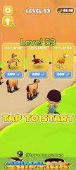 Level 53 | Animal Shifting: Transform Run | Balap Hewan #shorts #animalsforkid #gameplay #animalrace