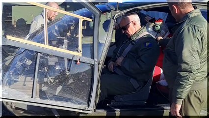 emGAZELA H-45 (SA342) Soko - Djed Mraz polazak Mahovljani LQBK Banja Luka 2023