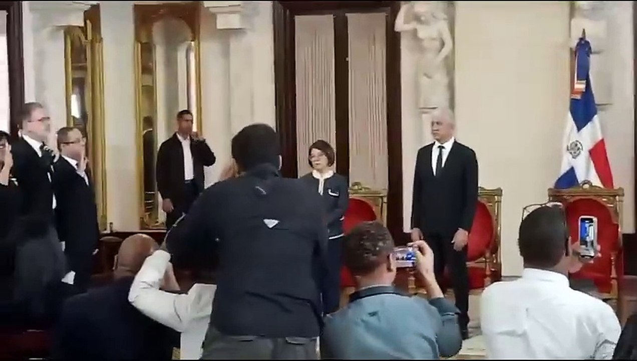 Así fue la juramentación de los nuevos jueces del Tribunal Constitucional