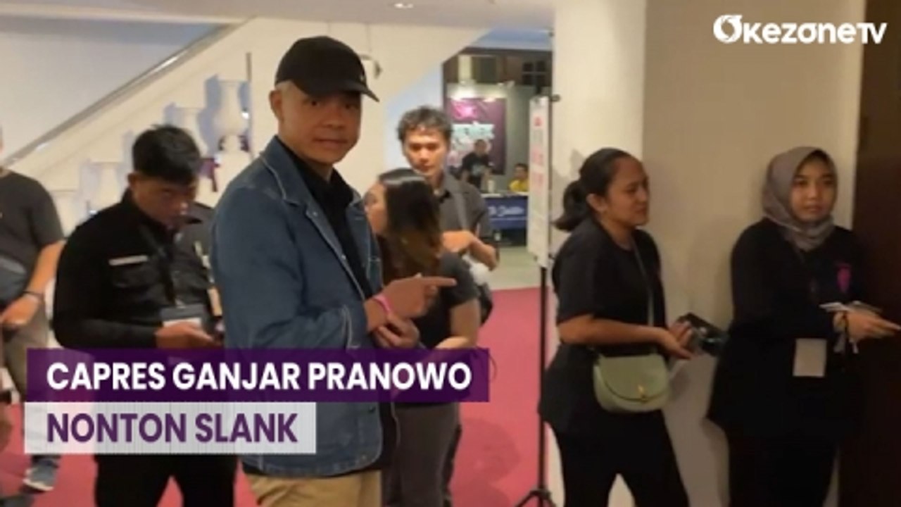 Nonton Slank Joged 40rever, Ganjar Pranowo Lebur Bareng Slankers