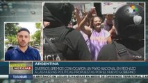 Sindicatos argentinos discuten plan contra las medidas de Milei