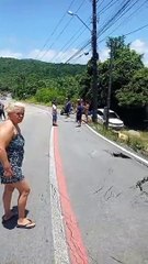 Morro do Zimbros é interditado entre Porto Belo e Bombinhas