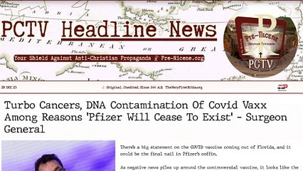 PCTV Headline News 12/28/23 #turbocancer #ukrainewelfare #westbank