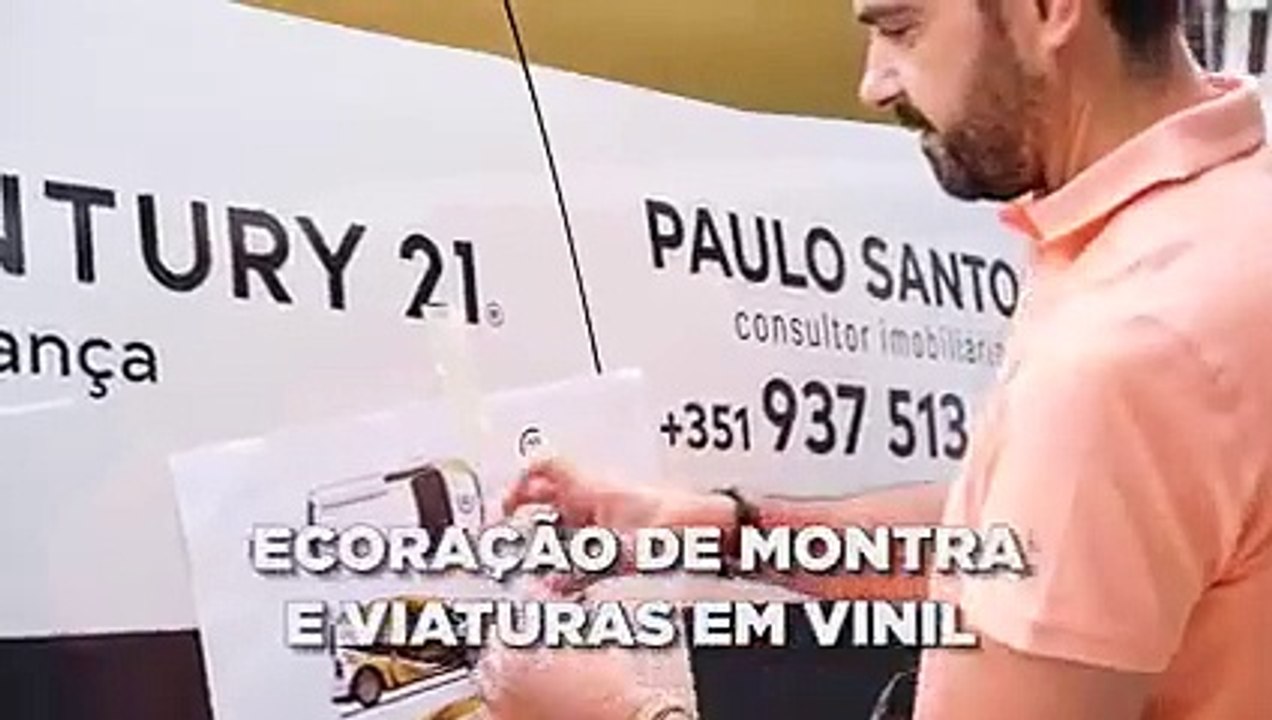 Decoração de viaturas e montras - Frente e Verso - Artes Gráficas