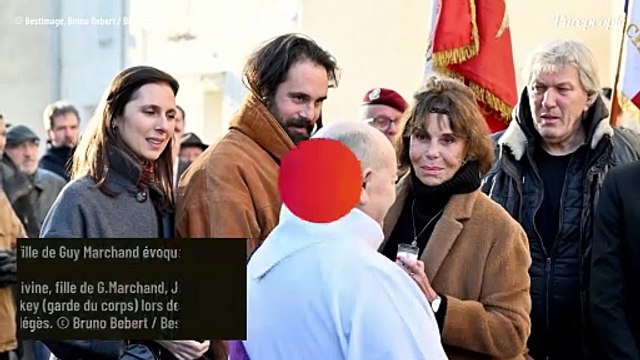 Obsèques de Guy Marchand : sa fille présente malgré leurs relations explosives , révélations sur leurs rapports