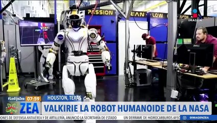 Ella es Valkyrie, la robot humanoide de la NASA