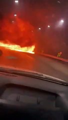BREAKING: A gas tanker exploded within the Quebrada Blanca tunnel in Colombia