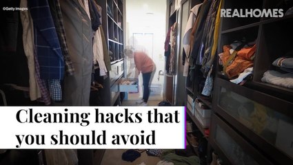 Cleaning 'Hacks' You Should Never Try And Why
