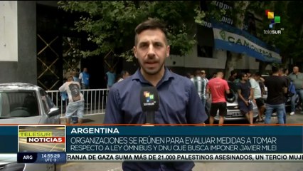 Argentina: Organizaciones se reúnen para evaluar medidas a tomar respecto a Ley de ónmibus y DNU