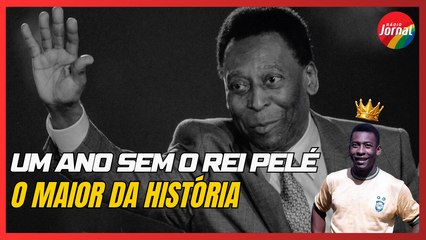 REI PELÉ: MORTE do MAIOR JOGADOR da HISTÓRIA completa UM ANO