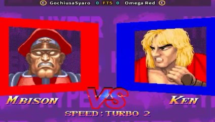 GochiusaSyaro vs Omega Red - Hyper Street Fighter II_ The Anniversary Edition - FT5
