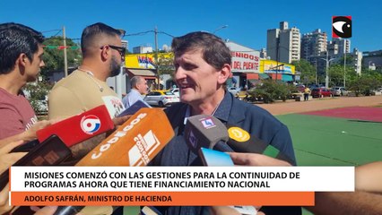 Misiones comenzó con las gestiones para la continuidad de programas Ahora que tiene financiamiento nacional