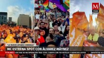 MC estrena ‘spot’ con Jorge Álvarez Máynez: “lo nuevo apenas comienza”
