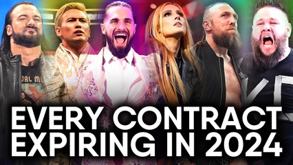 EVERY Wrestler’s Contract Expiring In 2024: WWE, AEW, TNA, NJPW | WrestleTalk