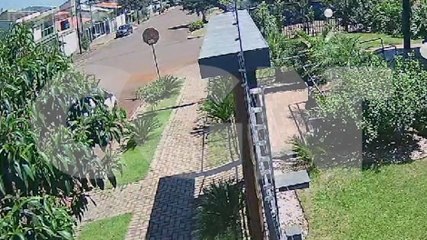 Câmera flagra forte colisão entre Celta e Ranger