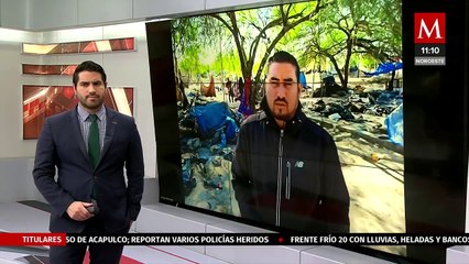 INM realiza redada contra migrantes en el bordo del Río Bravo