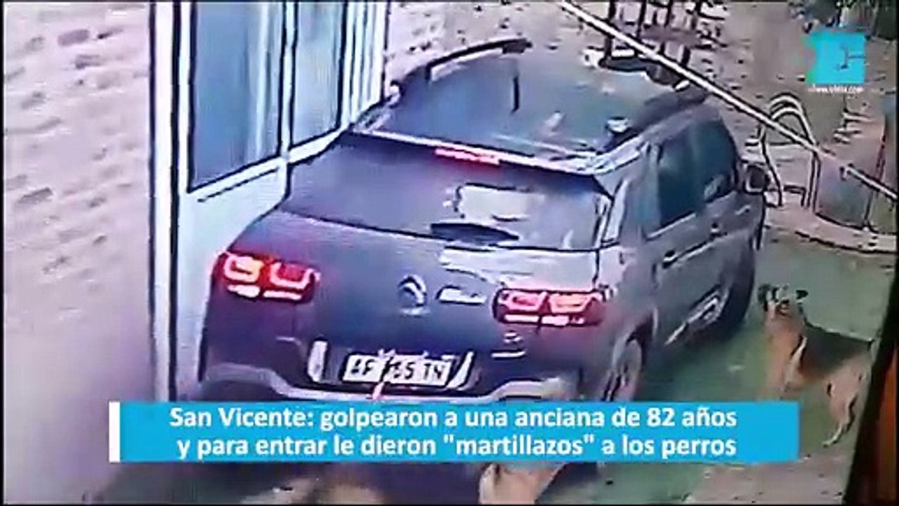 San Vicente: golpearon a una anciana de 82 años y para entrar le dieron "martillazos" a los perros