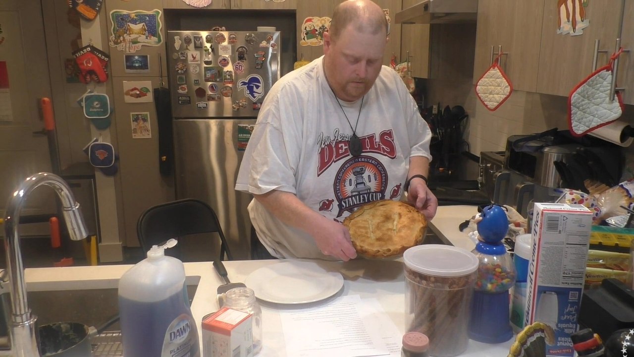 Tank Cooks Turkey Pot Pie