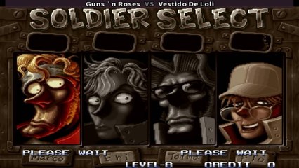 Guns `n Roses vs Vestido De Loli - Metal Slug X