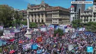 Argentina: protestas contra las reformas de Javier Milei en menos de un mes de Gobierno