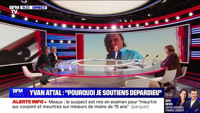 Pourtant signataire de la tribune de soutien à Gérard Depardieu, le réalisateur Yvan Attal prend ses distances : Il y a des choses qui ne me vont pas dans ce texte. J'ai demandé de reformuler des choses, ils ont refusé