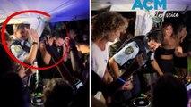 NSW Police officer on the DJ decks goes viral
