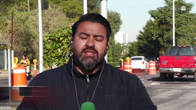 Por falta de señalamientos, obras en Américas causan caos vial y molestia entre automovilistas