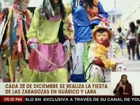 Fiesta de las Zaragozas una celebración que conmemora el día de los Santos Inocentes