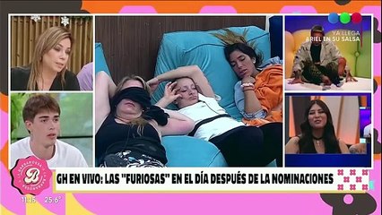 Internas en Telefe: Georgina Barbarossa explotó al aire contra sus compañeros