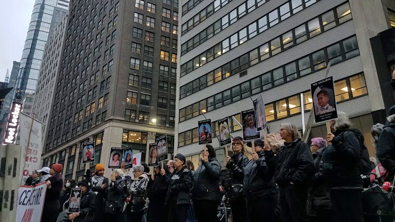 Silent Processional for Gazan Children