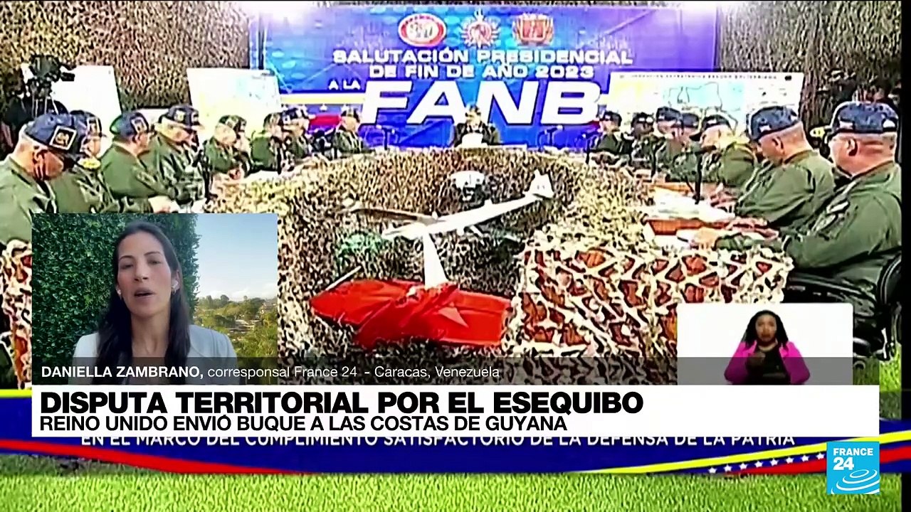 Informe desde Caracas: Venezuela considero como “amenaza” el envío de un buque británico a Guyana