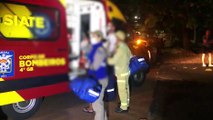 Homem é socorrido após se ferir com canivete na Rua Visconde do Rio Branco