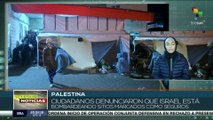 Palestinos denunciaron que Israel está atacando sitios denominados como seguros