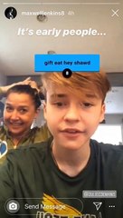 Maxwell Jenkins Instagram Story Update