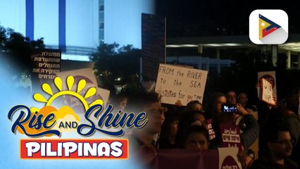 Libu-libong tao, nag rally sa Tel Aviv para sa ceasefire sa Gaza
