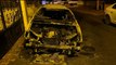 Kartal'da park halindeki otomobil alev alev yandı