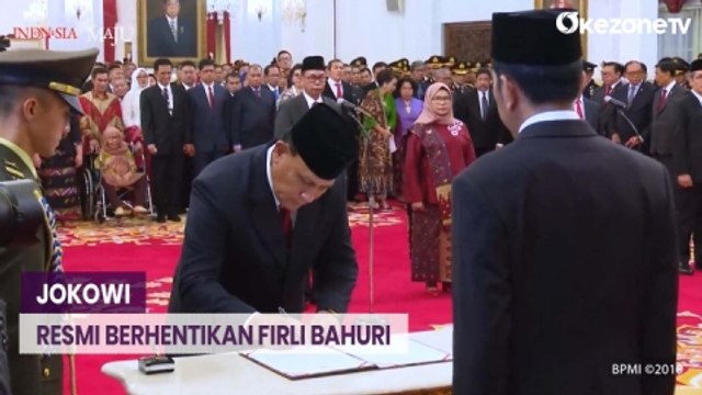 Resmi! Presiden Jokowi Berhentikan Firli Bahuri sebagai Ketua KPK