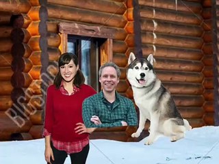 Jim Henson Dogs Xexuson - Real Life Dog Segment - Meet Joey the Dog Snow Winter Plays a Ball